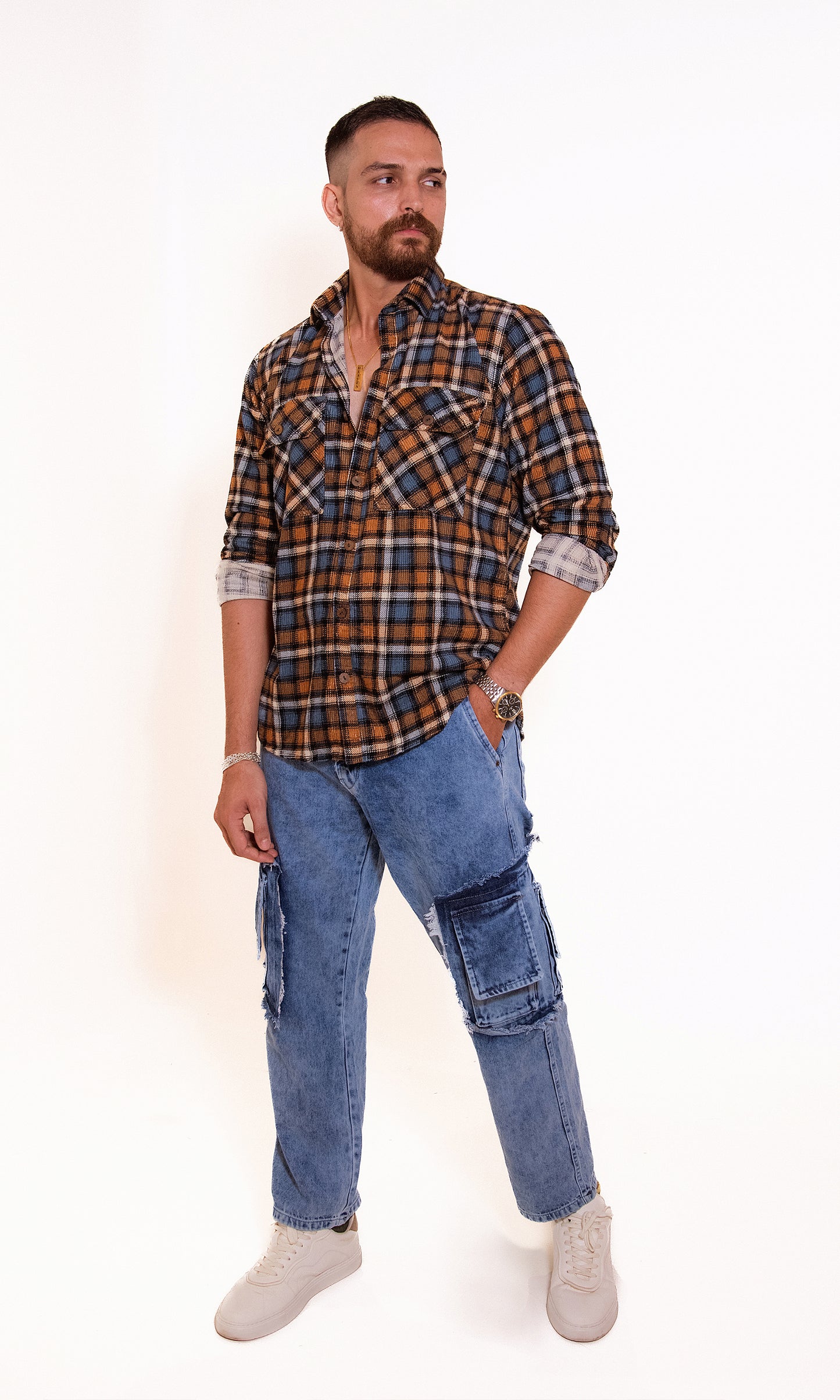 Rough Grid Shirt