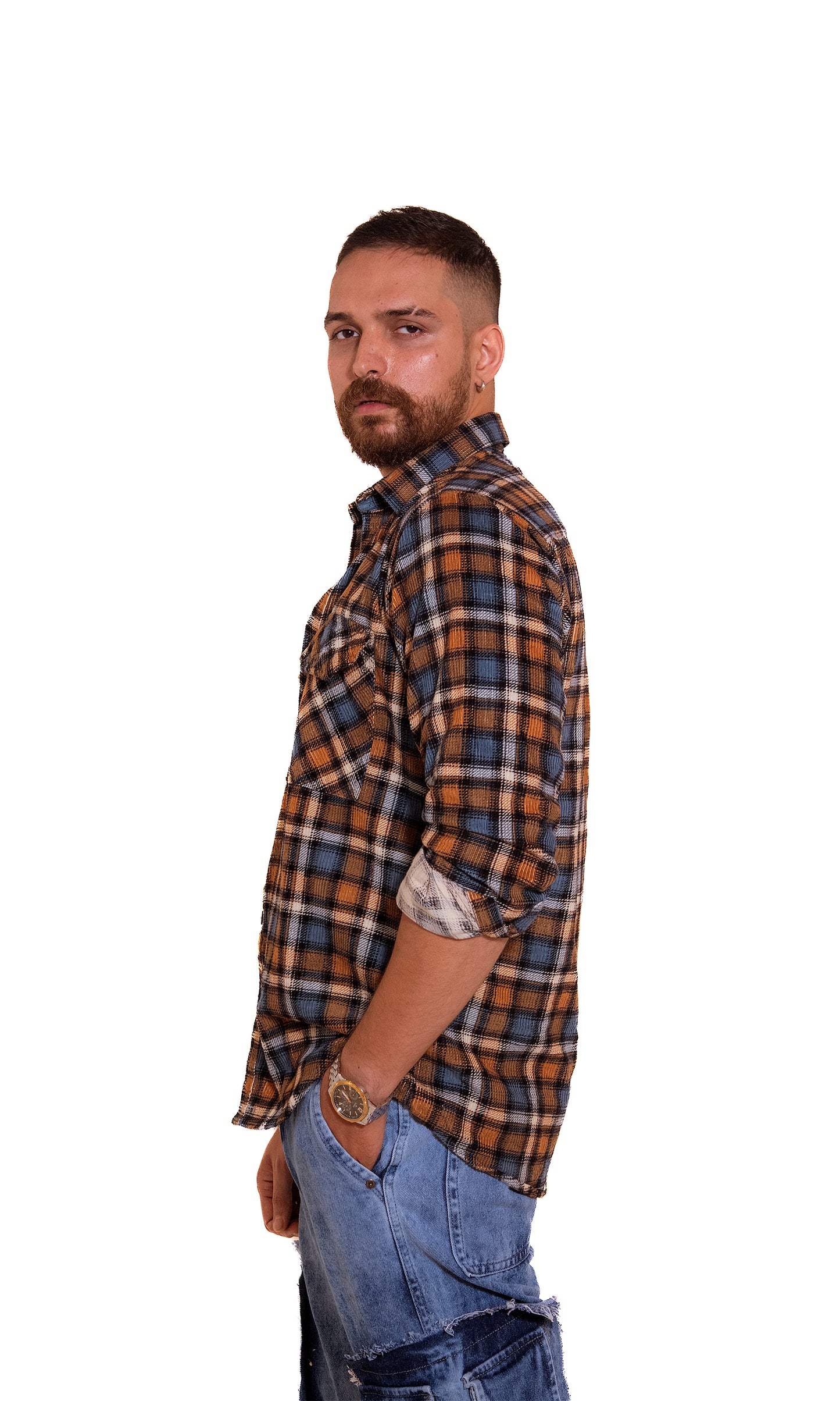 Rough Grid Shirt