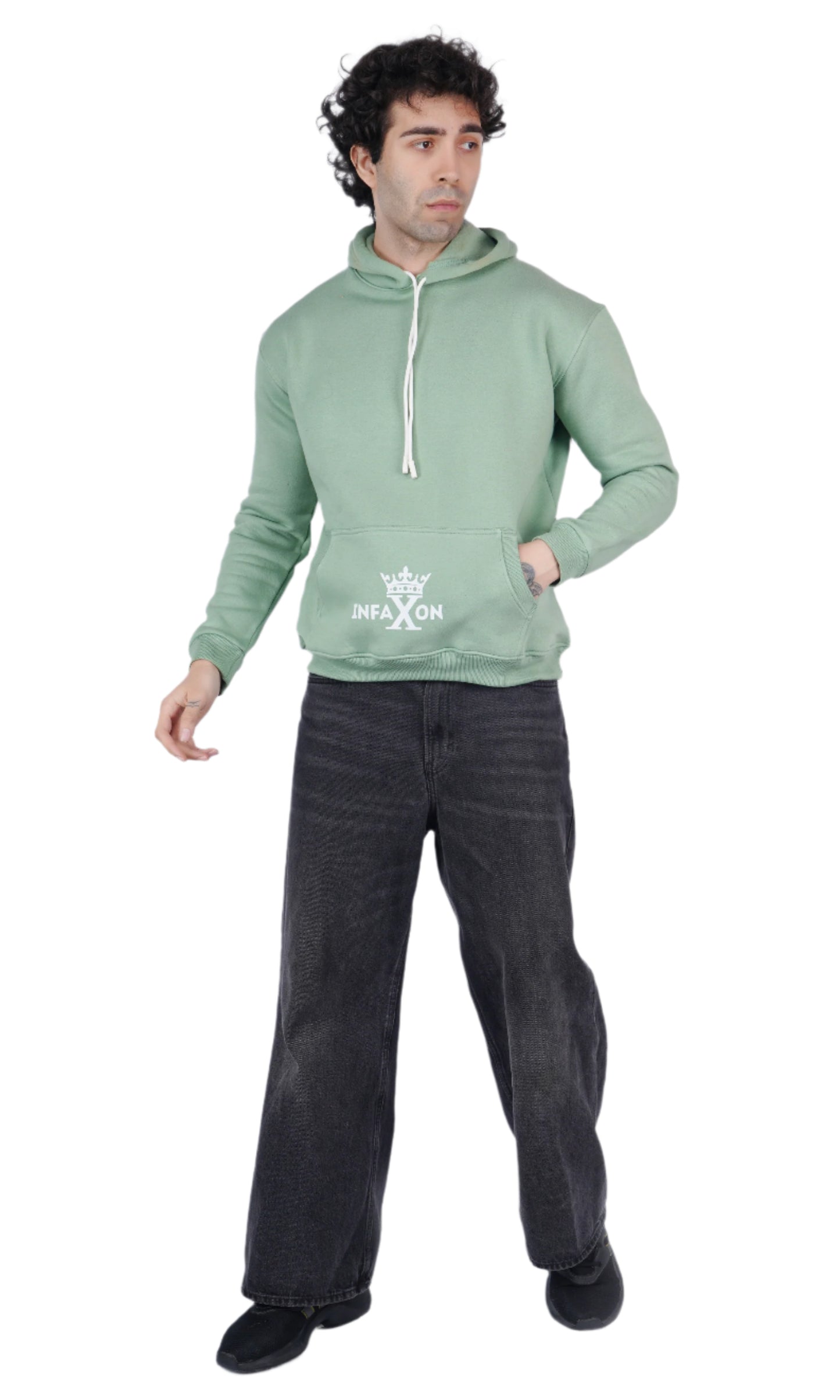 Bald Eagle Pistachio Oversize Hoodie