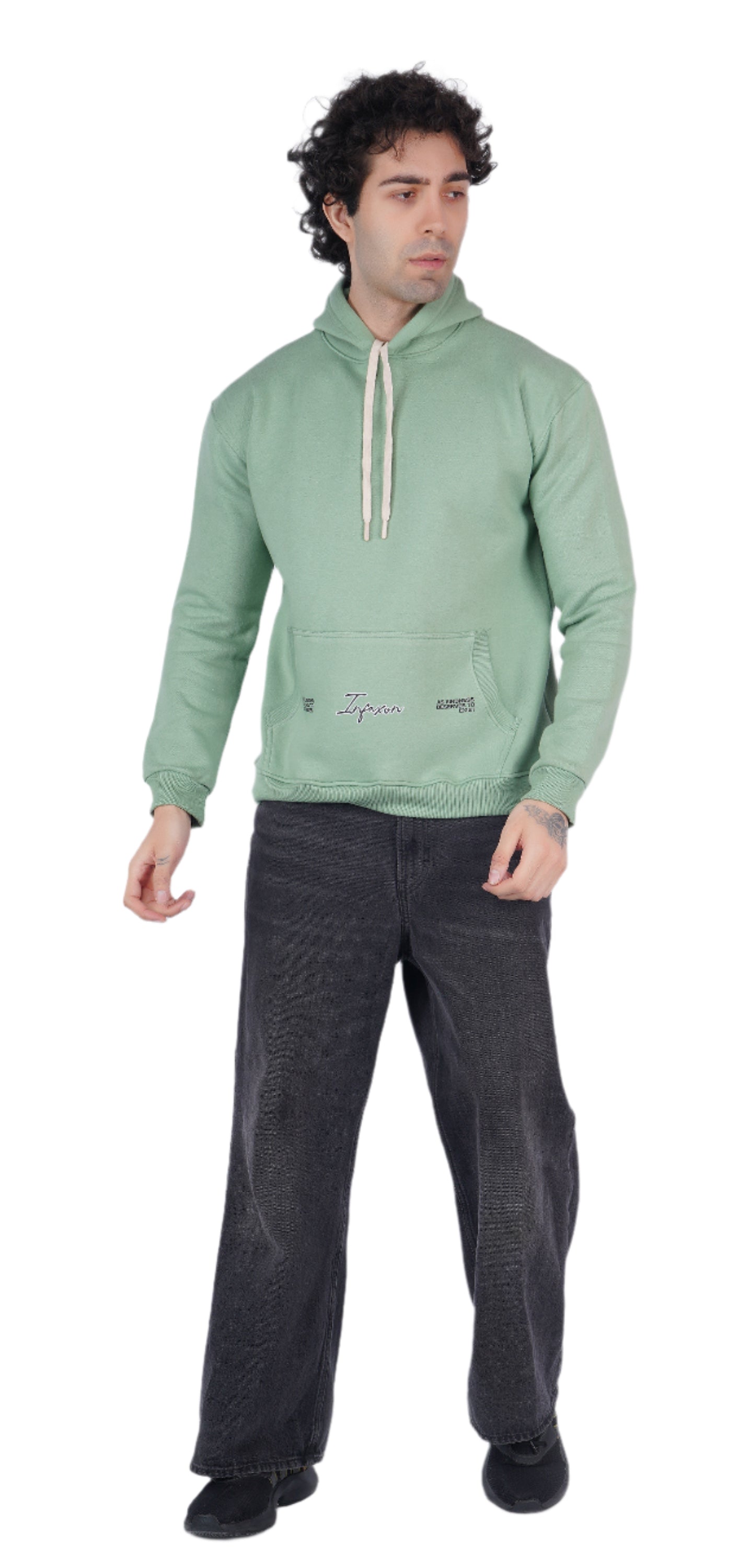 Peace Pistachio Oversize Hoodie