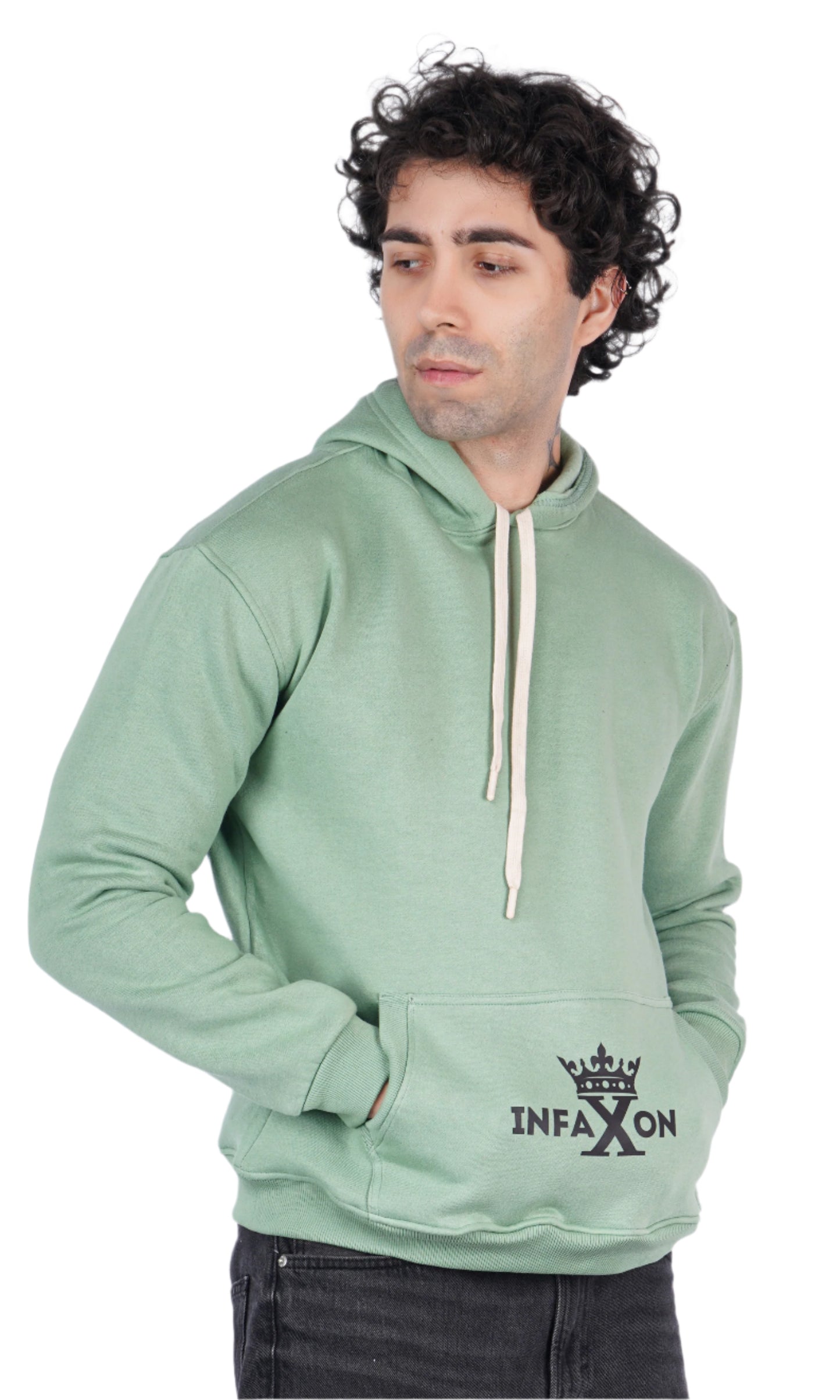 Cherry blossom pistachio oversize hoodie
