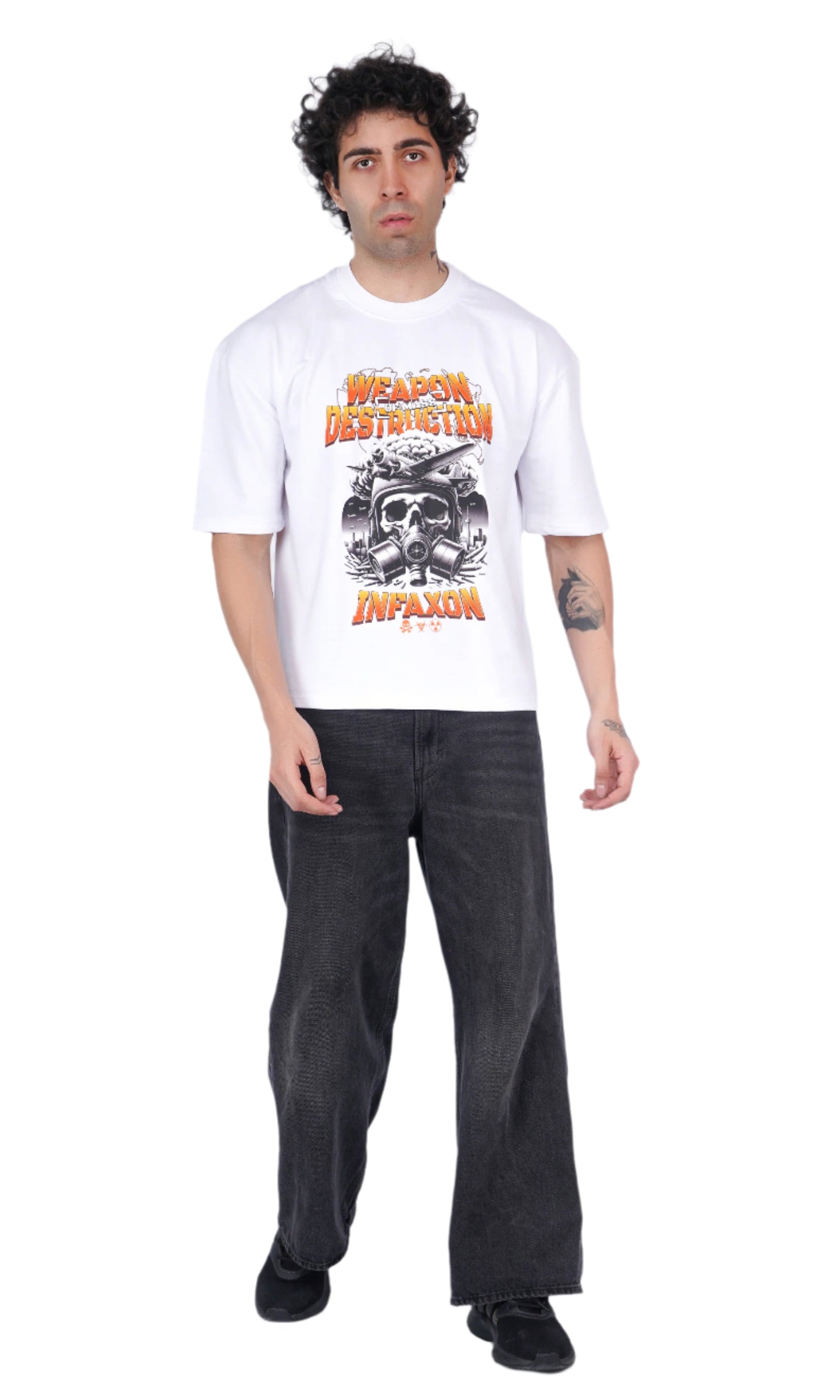 Weapon of Mass Destruction White Oversize T-shirt