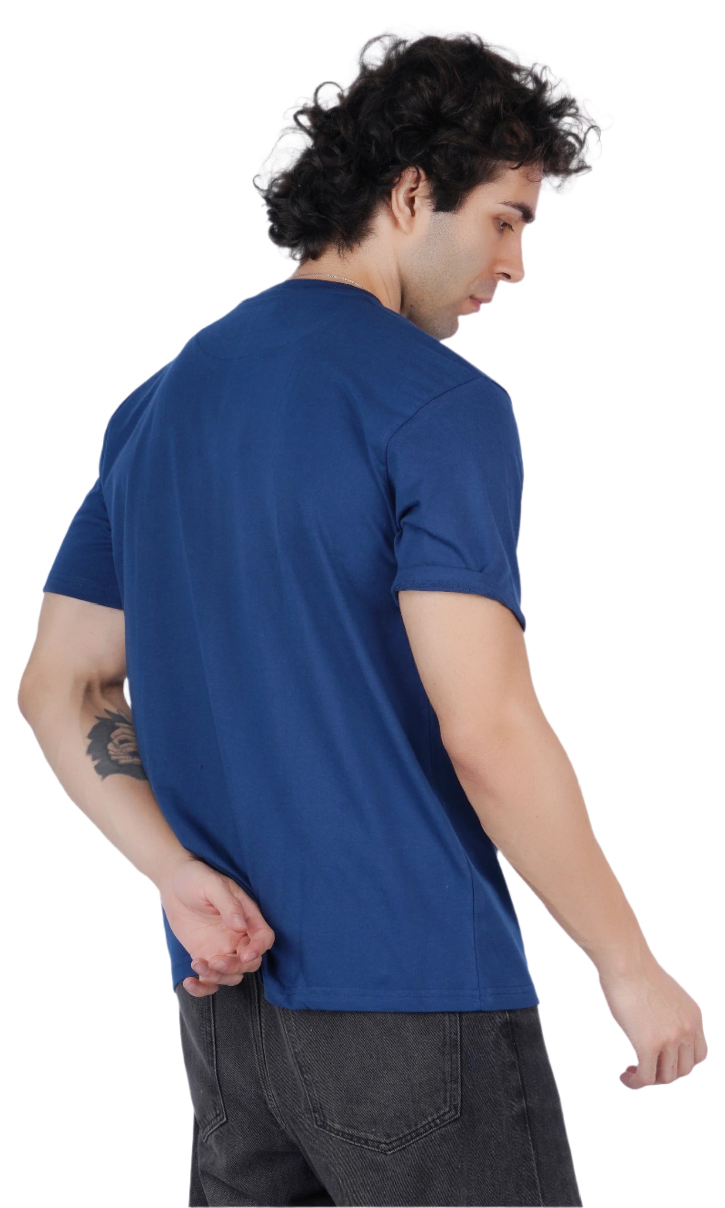 Ignore Negativity Blue Oversize T-shirt