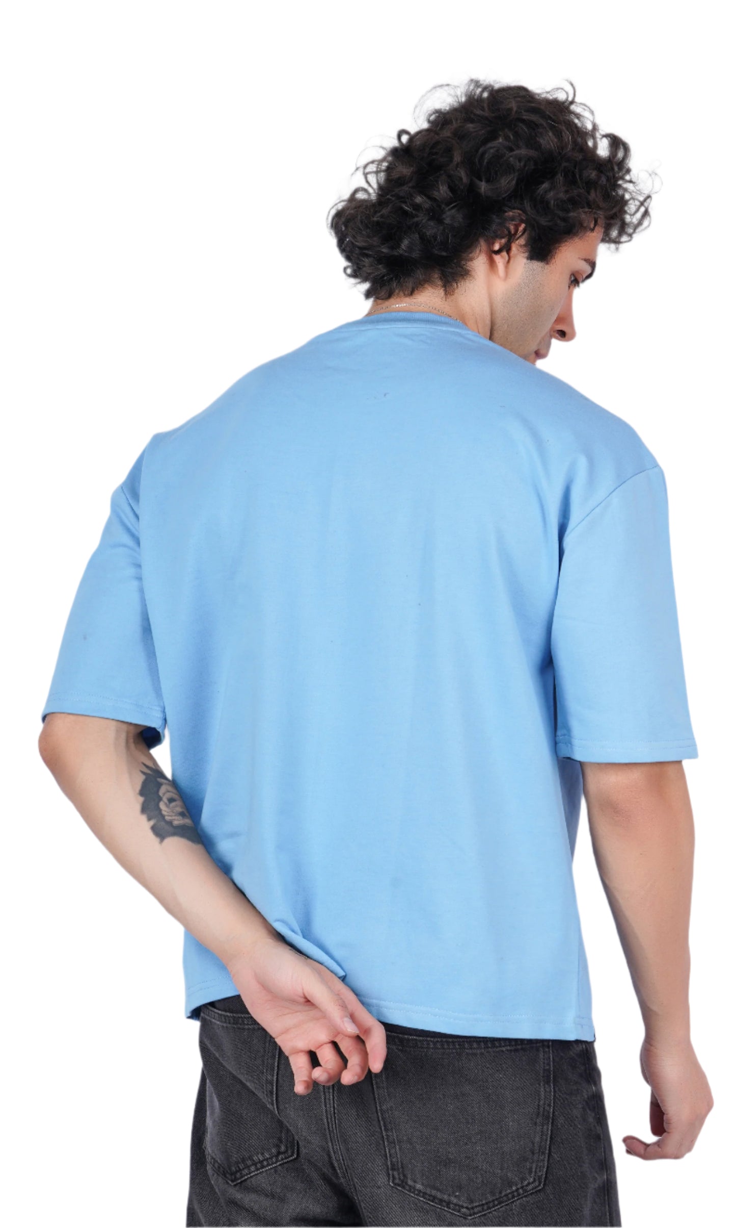 Ancient Sky Blue Oversize T-shirt