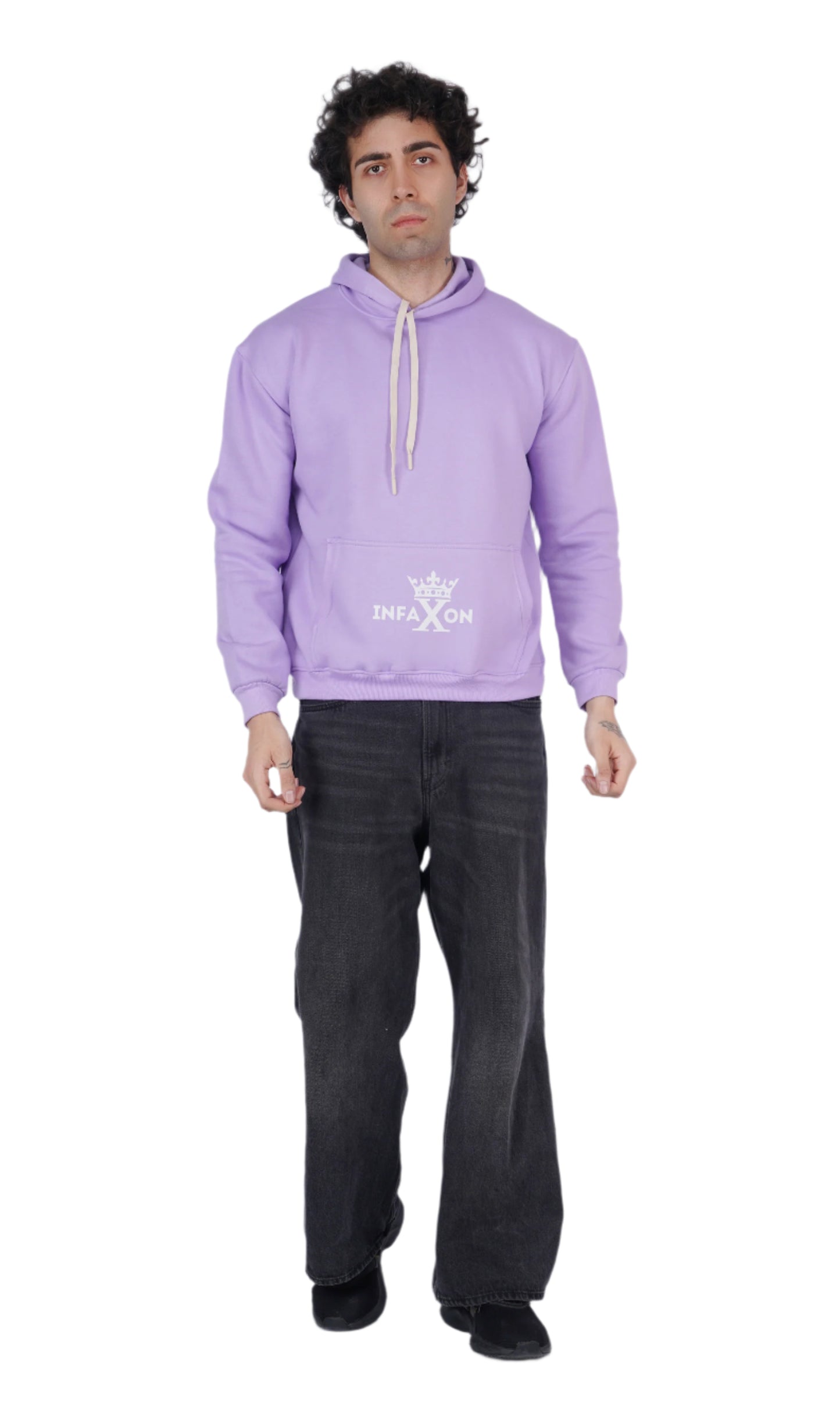 Samurai Lavender Oversize Hoodie