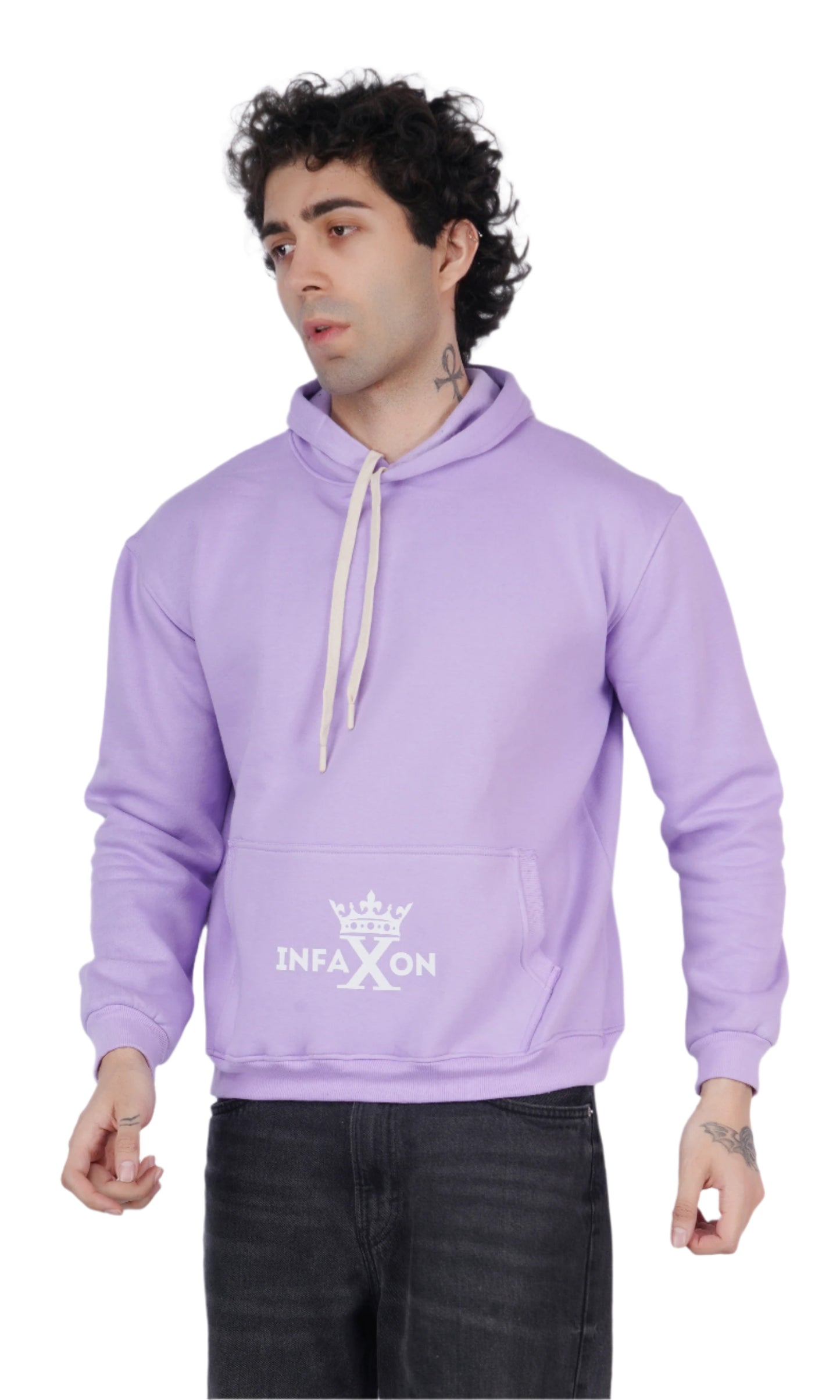 Samurai Lavender Oversize Hoodie