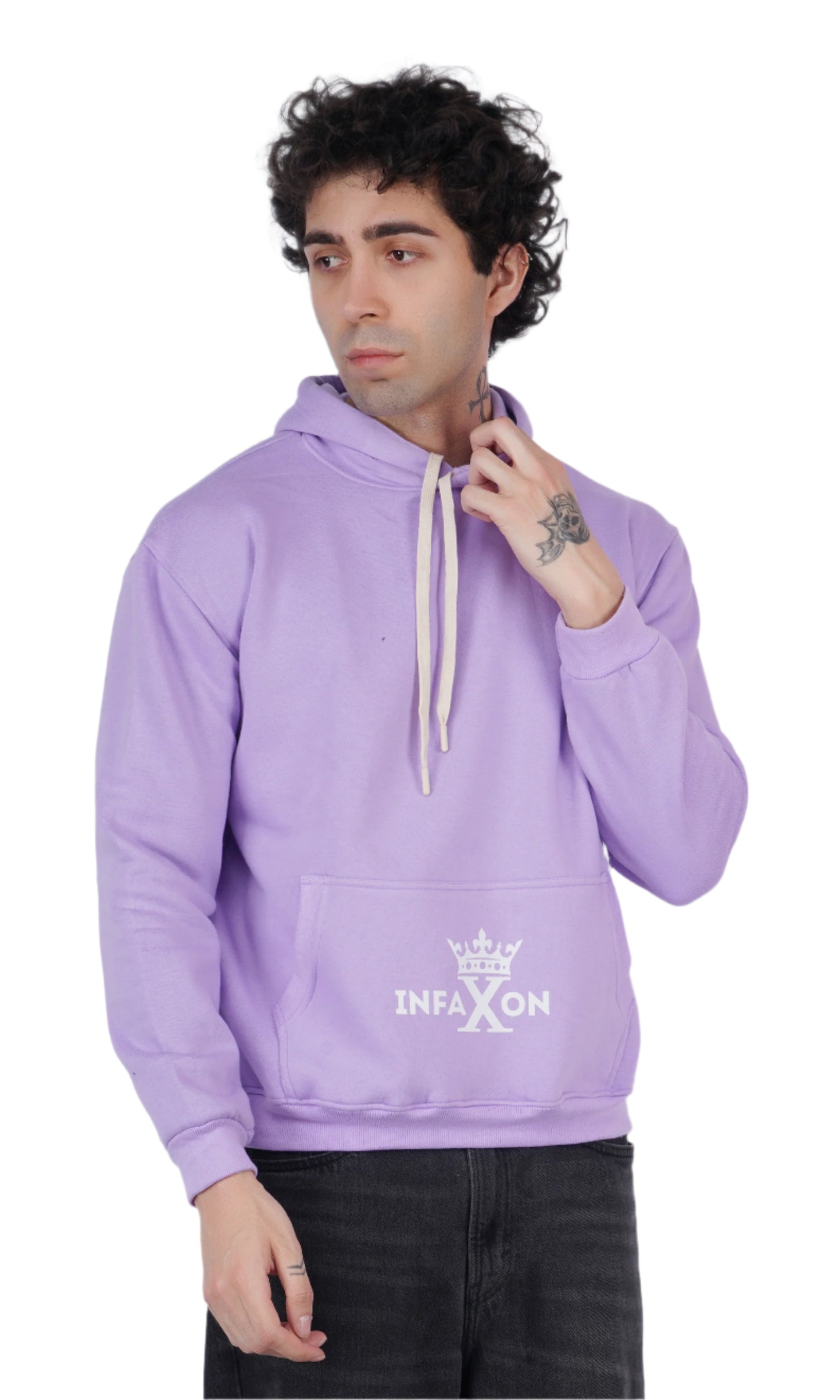 Samurai Lavender Oversize Hoodie