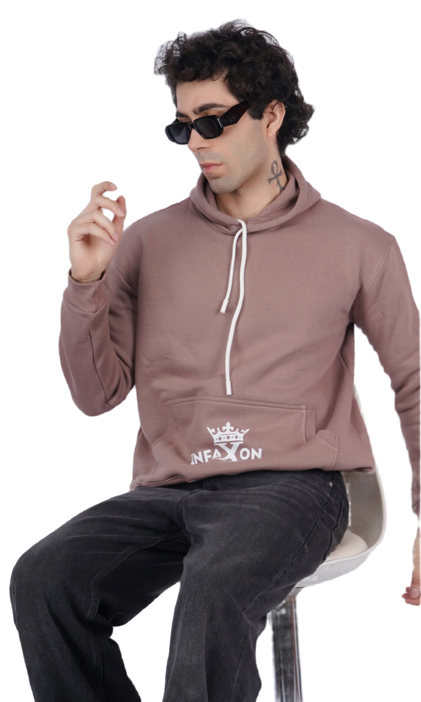 Lion Chocolate Oversize Hoodie