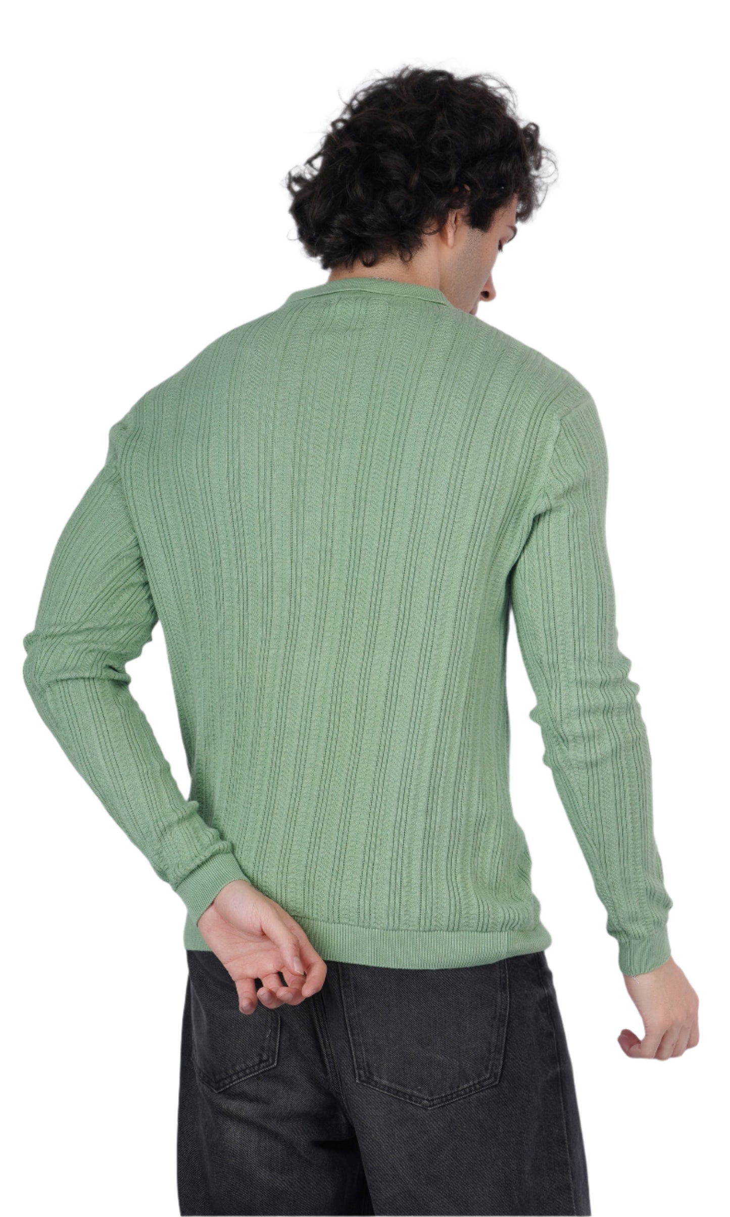 Pistachio Knitted Shirt