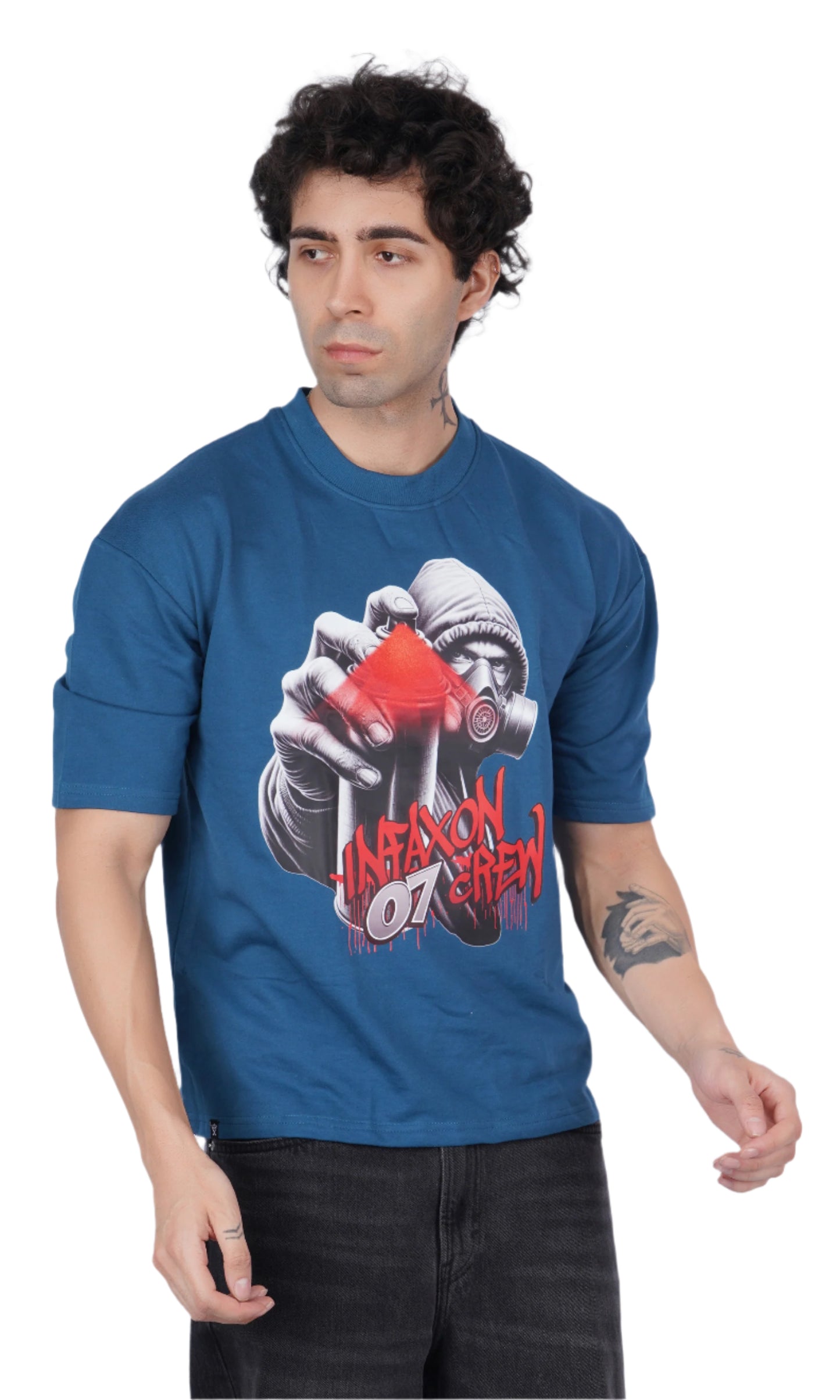 Crew Blue Oversize T-shirt