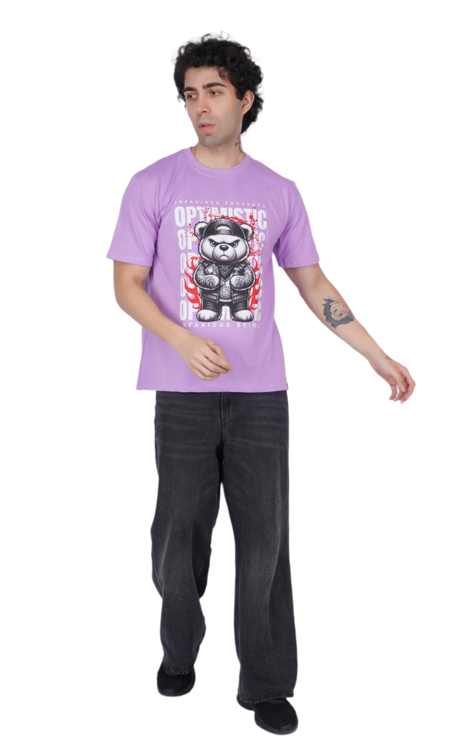 Optimistic Lavender Oversize T-shirt