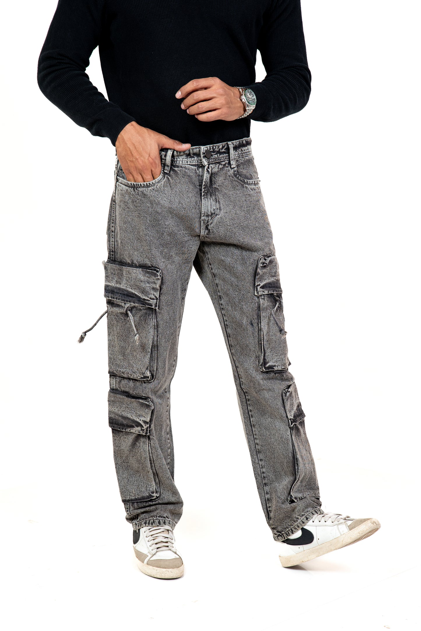 Gray Lagoon Denim Jeans