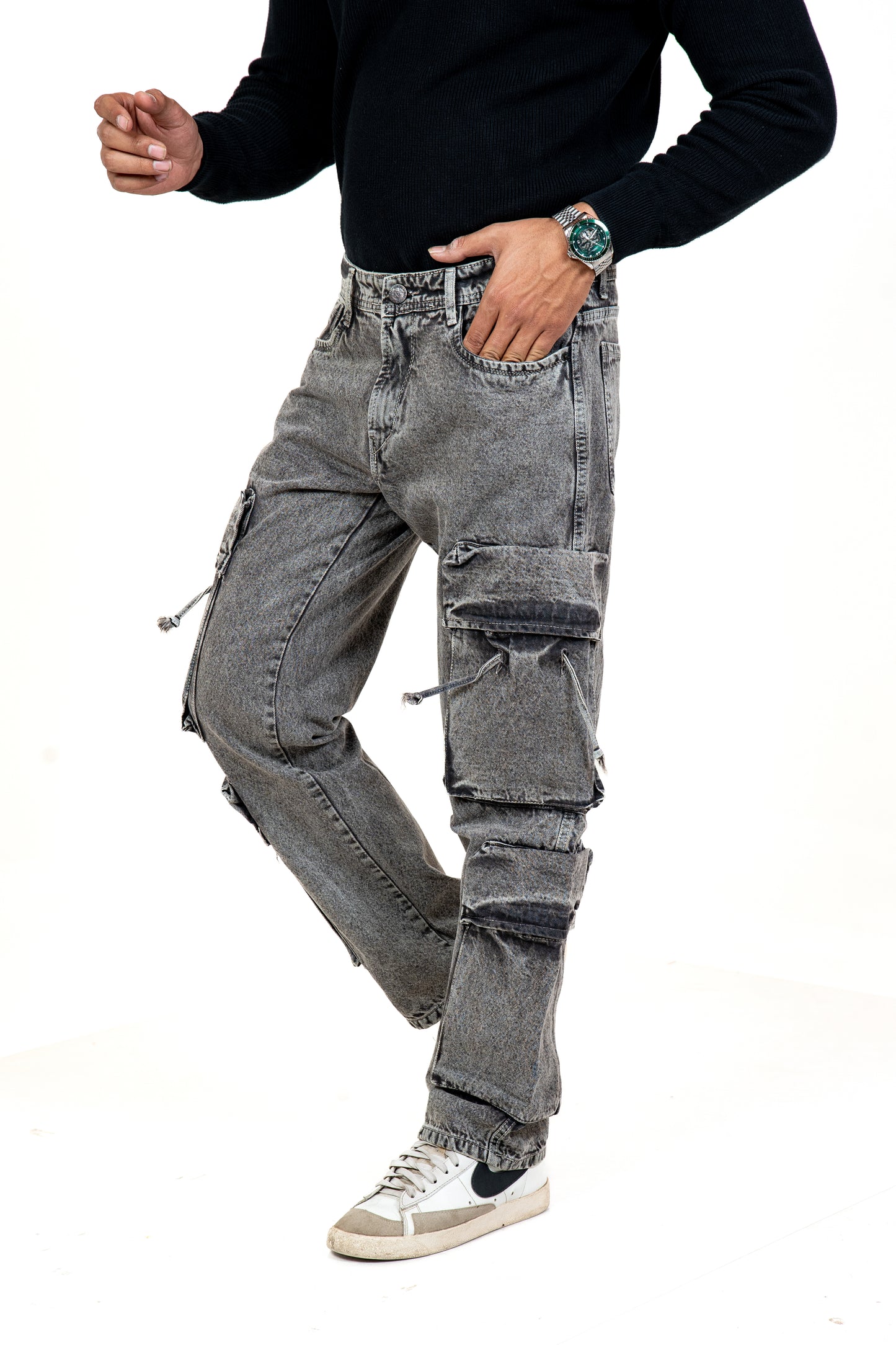 Gray Lagoon Denim Jeans
