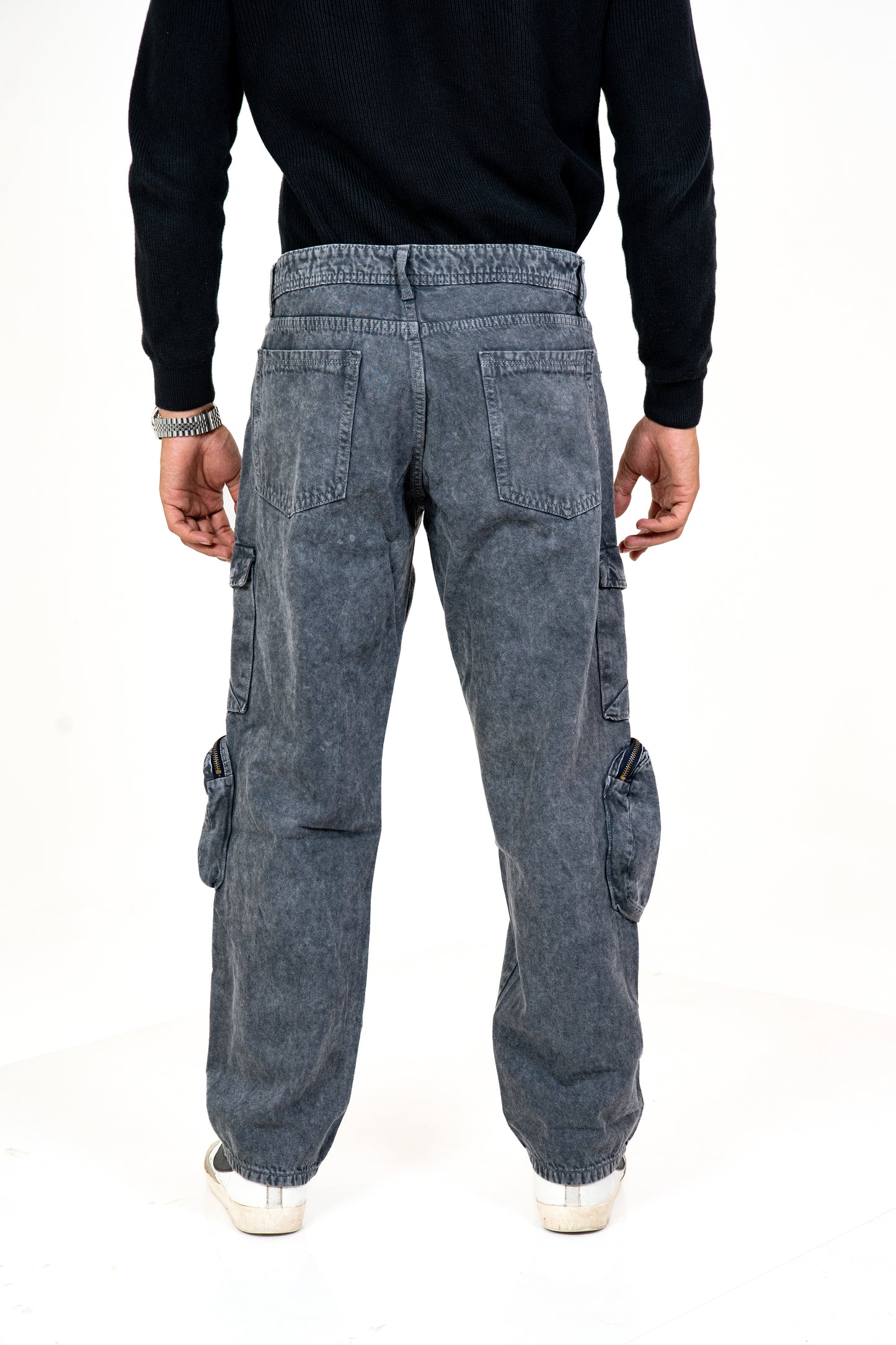 Gray Hound Denim Jeans