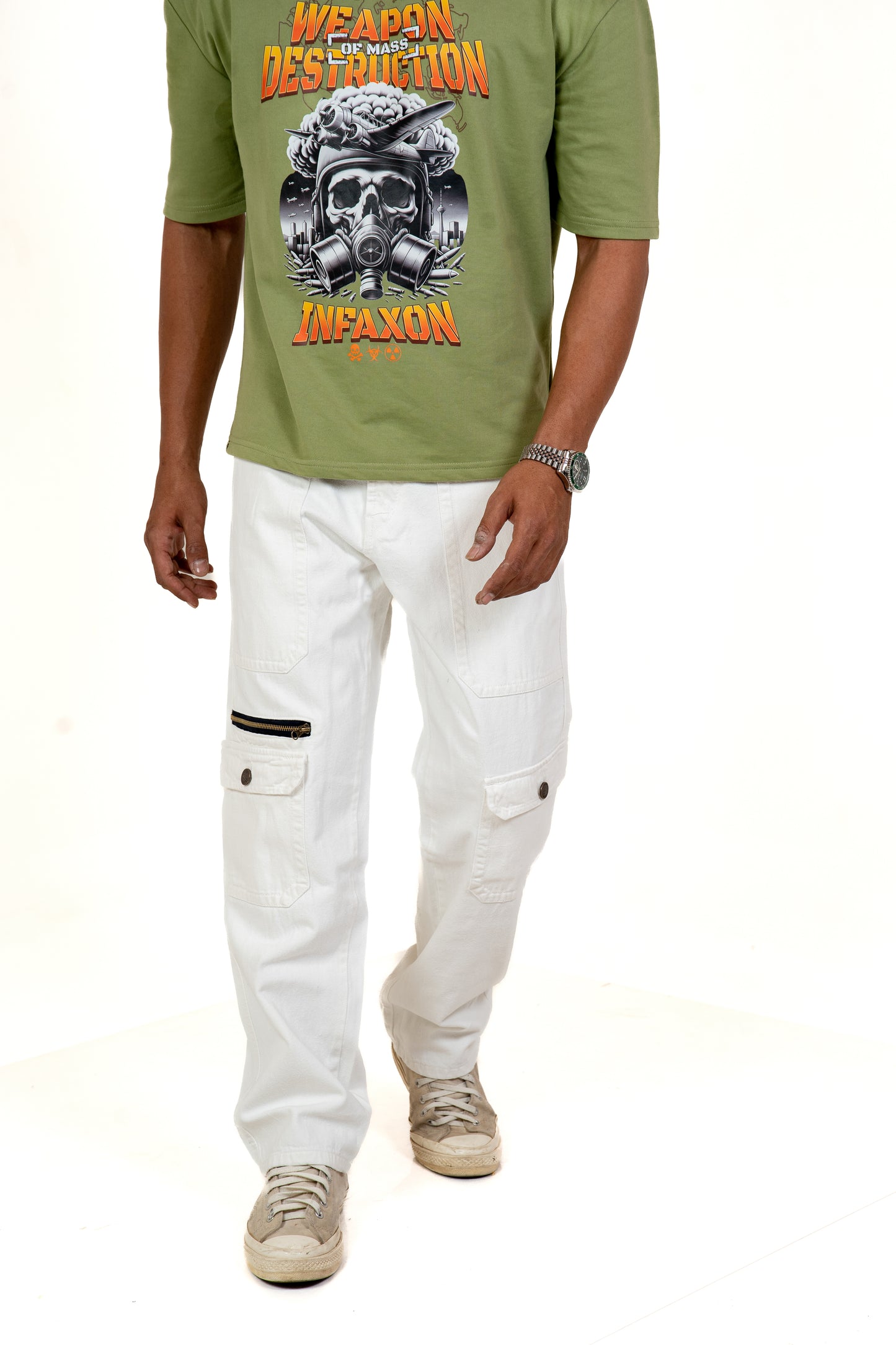 White Knight Denim Jeans