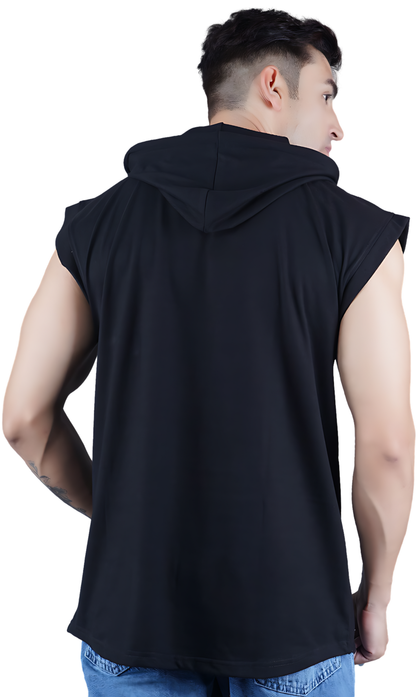 Black Oversize Vest