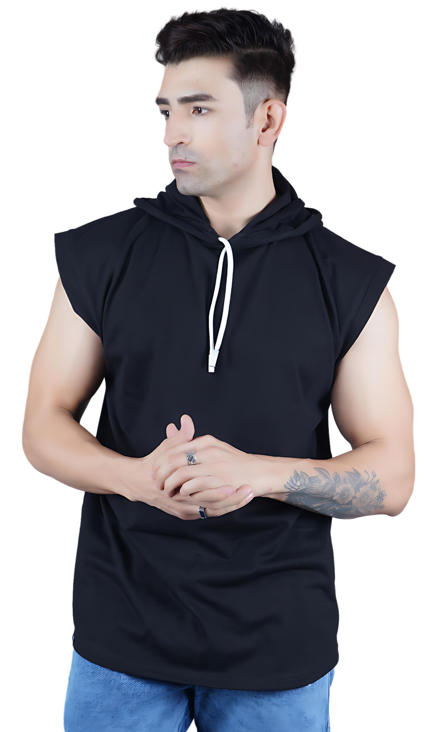 Black Oversize Vest