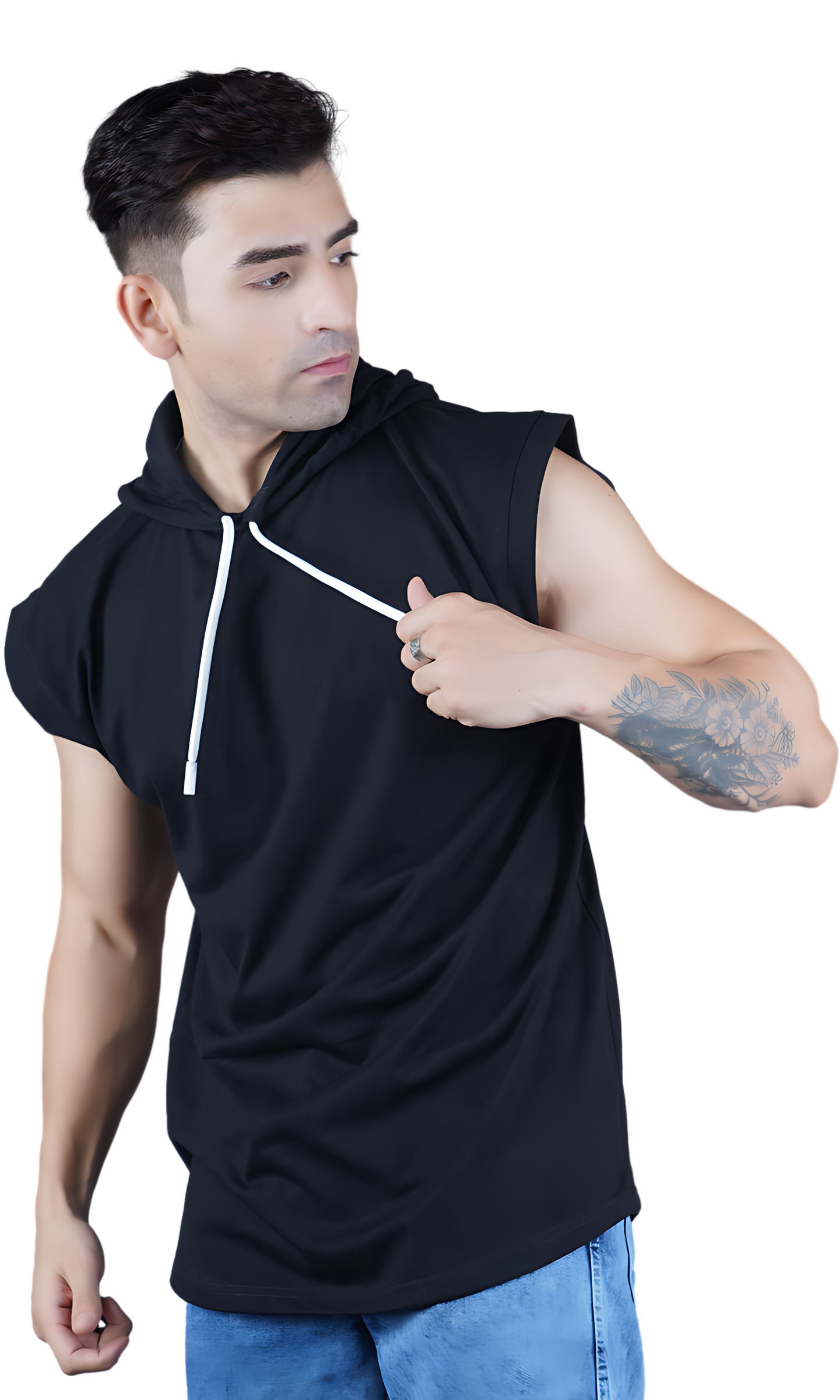 Black Oversize Vest