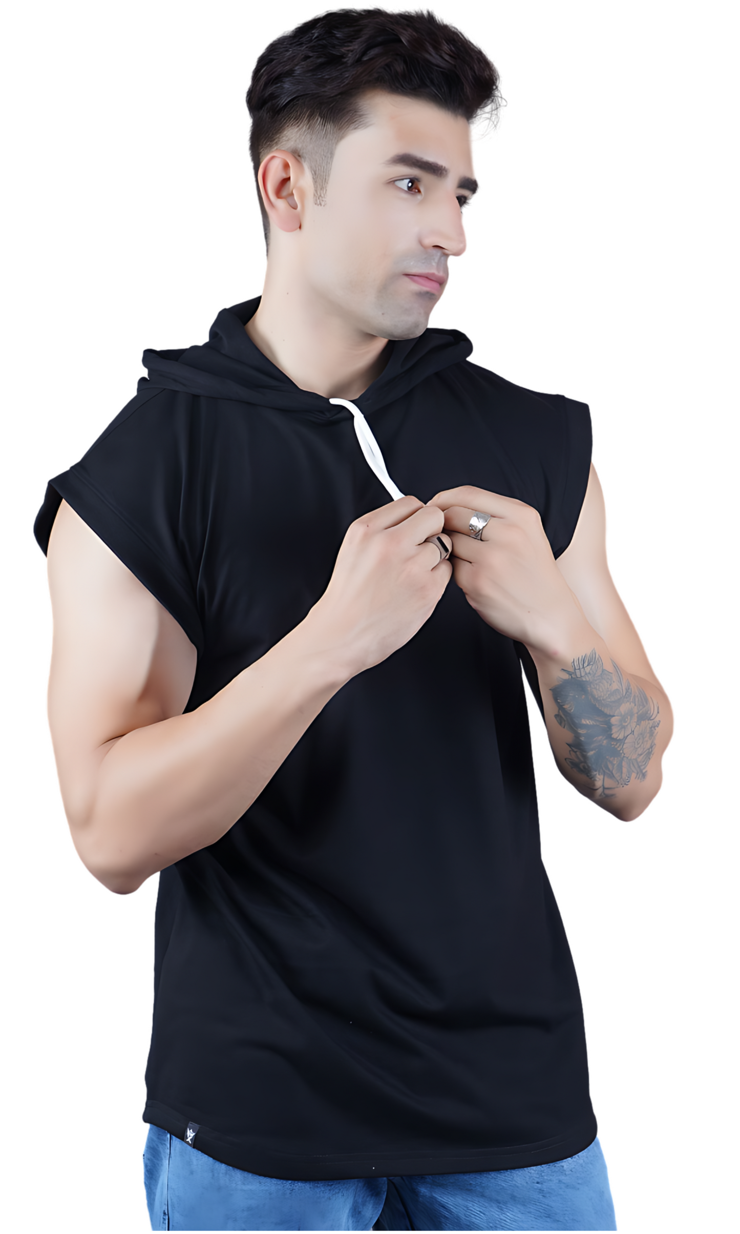 Black Oversize Vest
