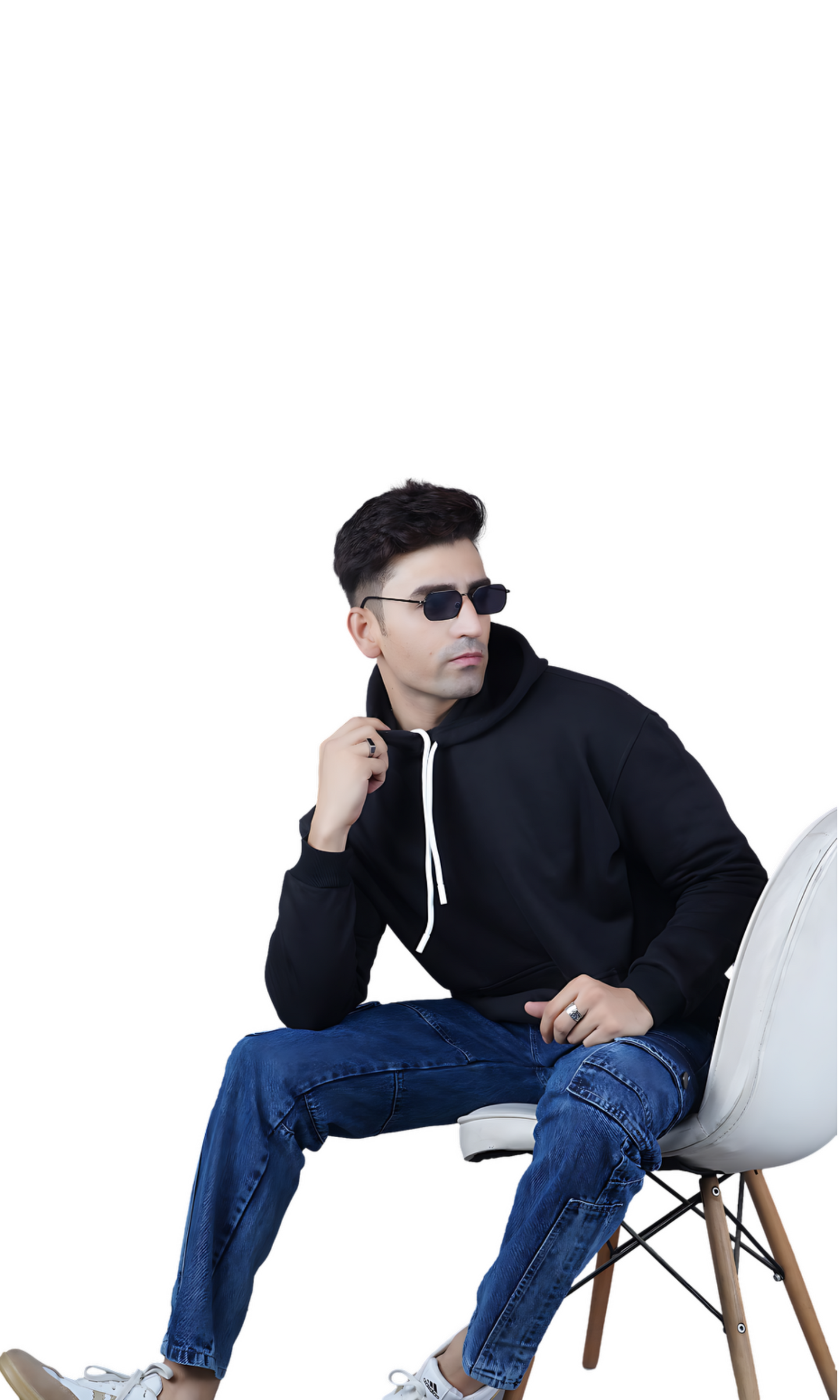 Black Oversize Hoodie