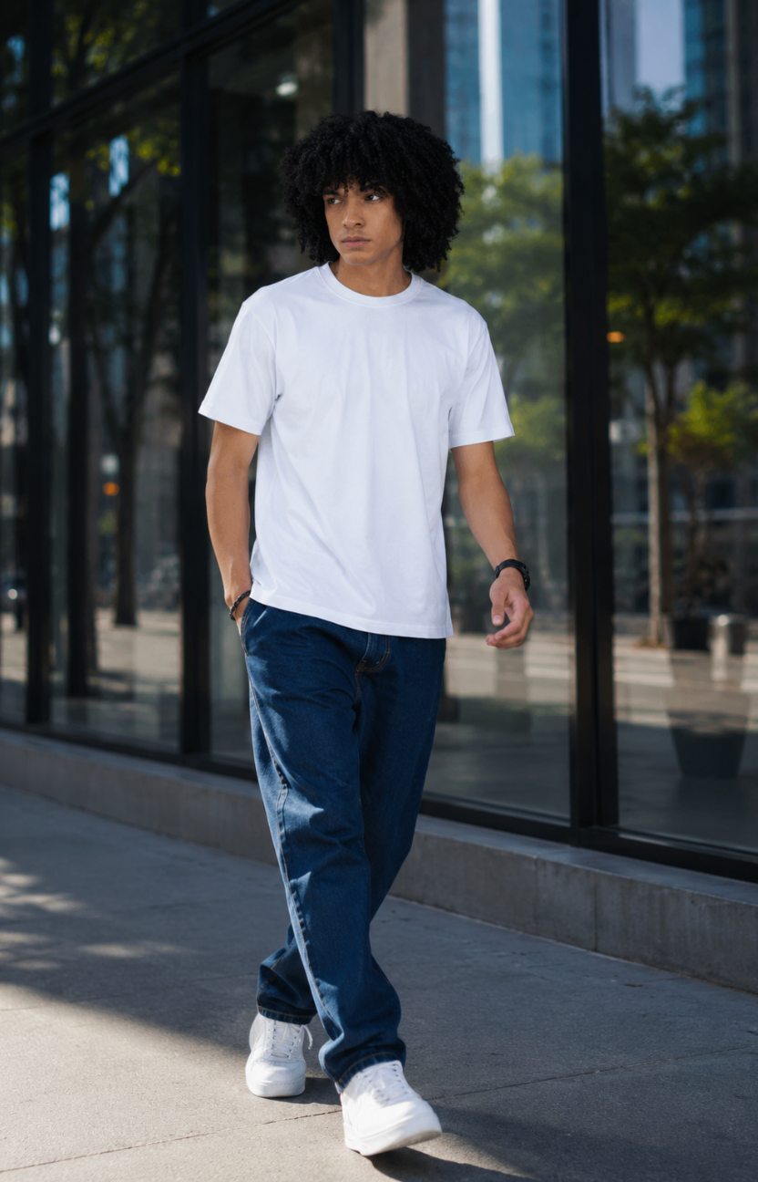 White Oversize T-shirt