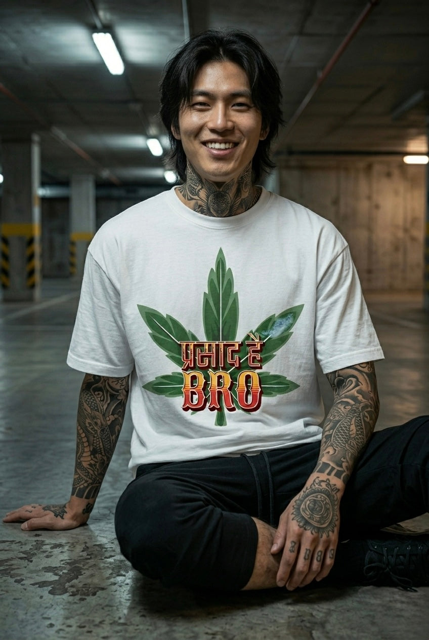 Organic white Oversize T-shirt
