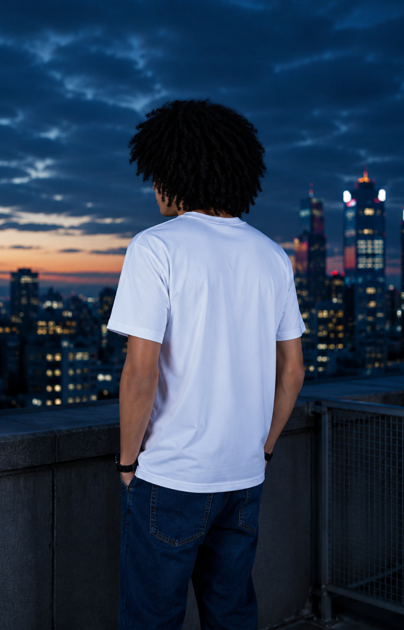 White Oversize T-shirt