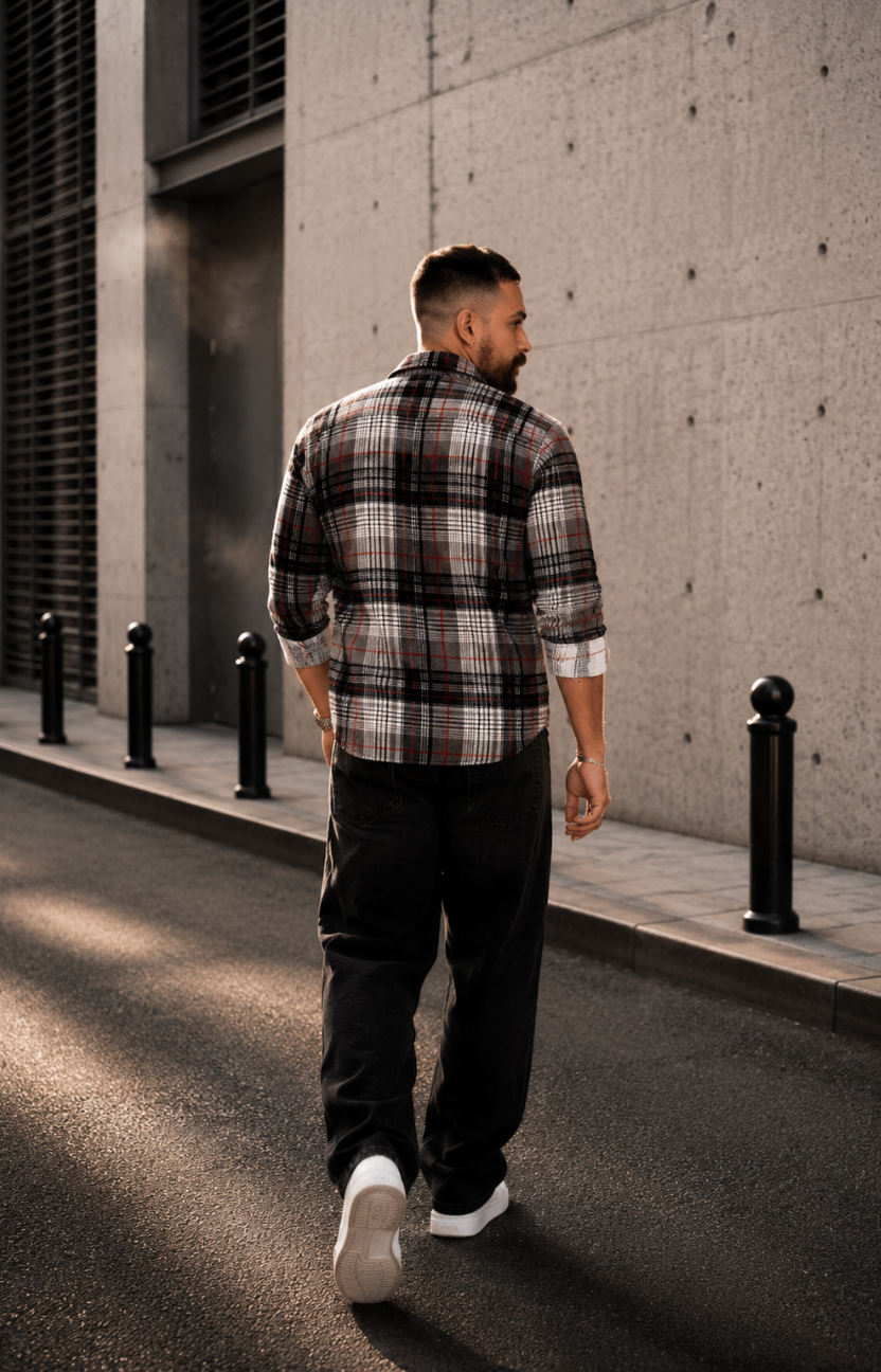 Street Nomad checks Shirt