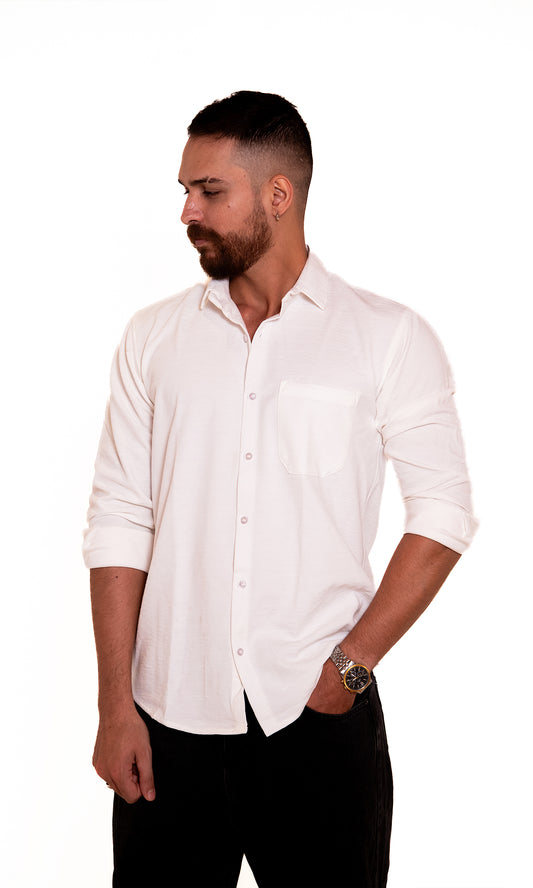 White Collar Rogue Shirt