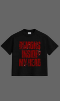 Grunge Demon Statement Black T-Shirt
