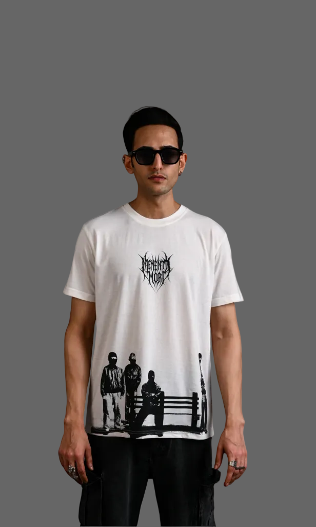 Dark Crew Minimal Graphic T-Shirt