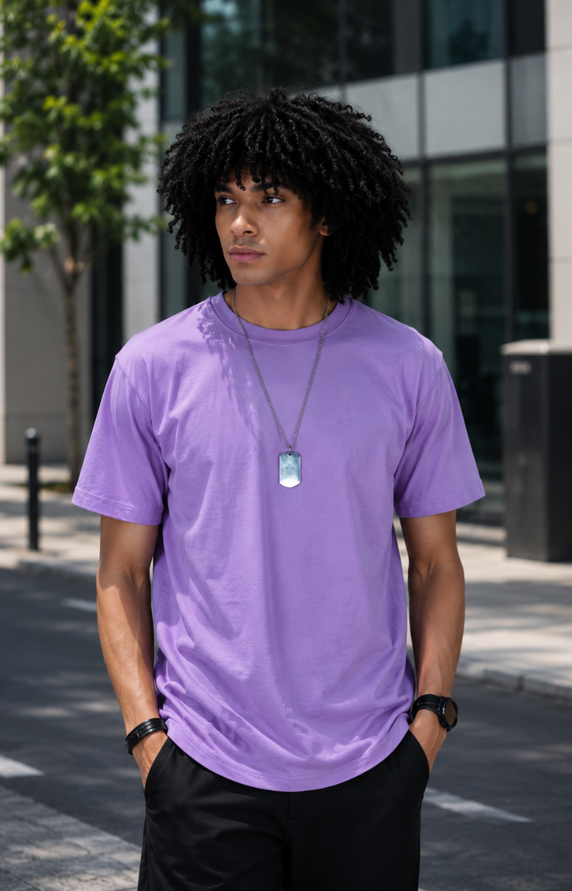 Lavender Oversize T-shirt