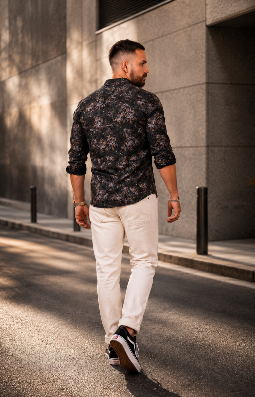 Midnight Bloom Shirt