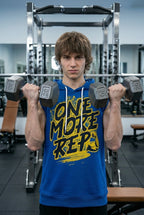 One more Rep Blue Oversize Vest
