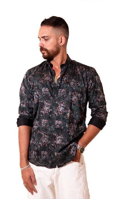 Midnight Bloom Shirt