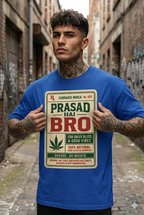 Pun Medicine Royal Blue Oversize T-shirt
