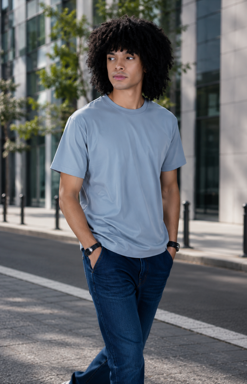 Gray Oversize T-shirt