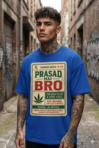 Pun Medicine Royal Blue Oversize T-shirt