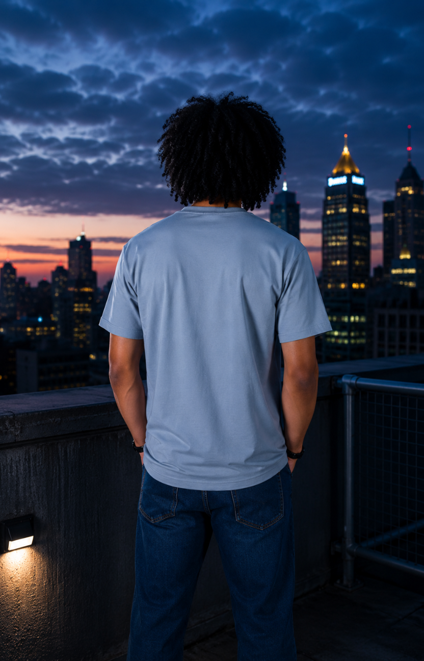 Gray Oversize T-shirt
