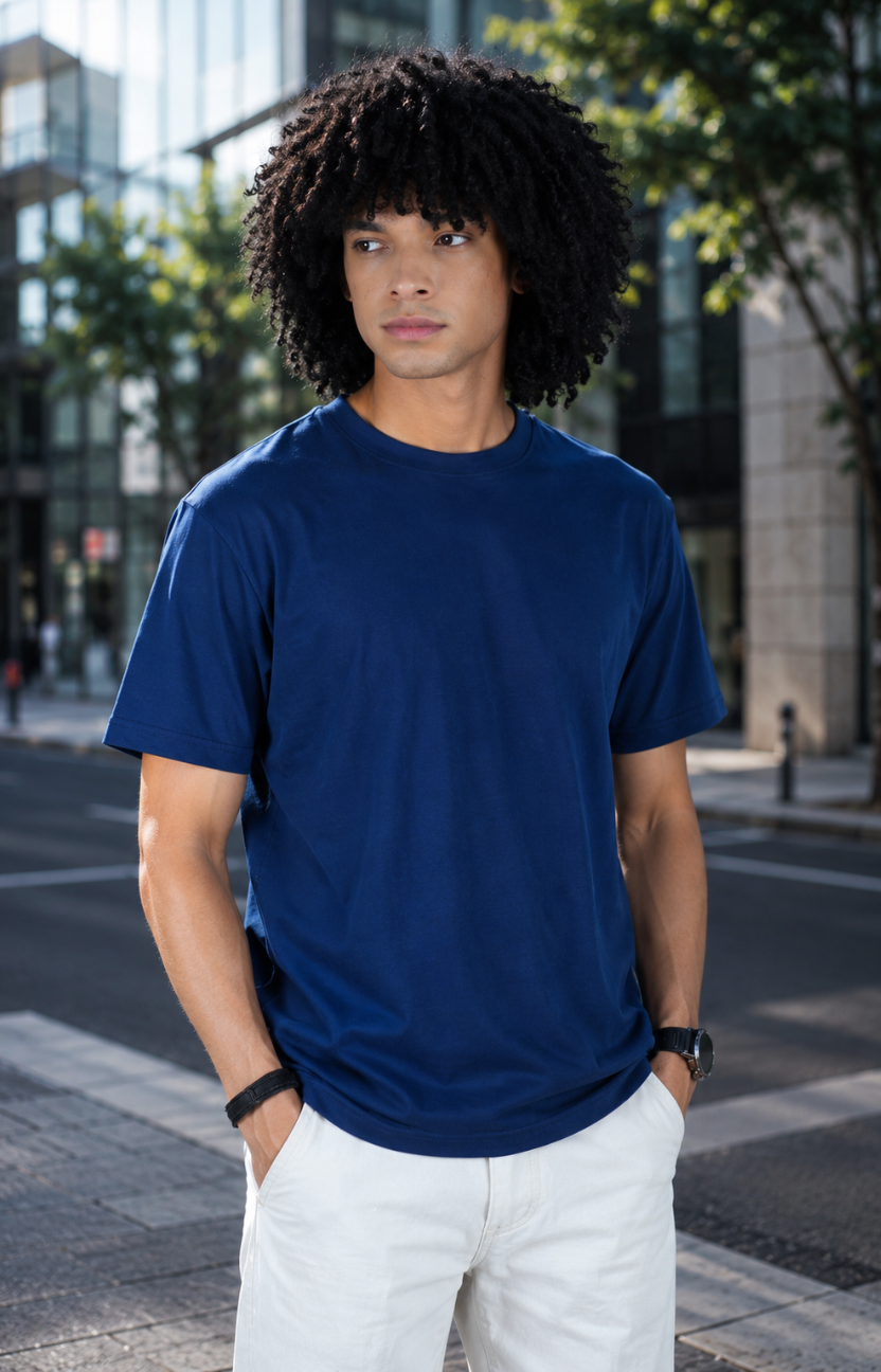 Royal Blue Oversize T-shirt