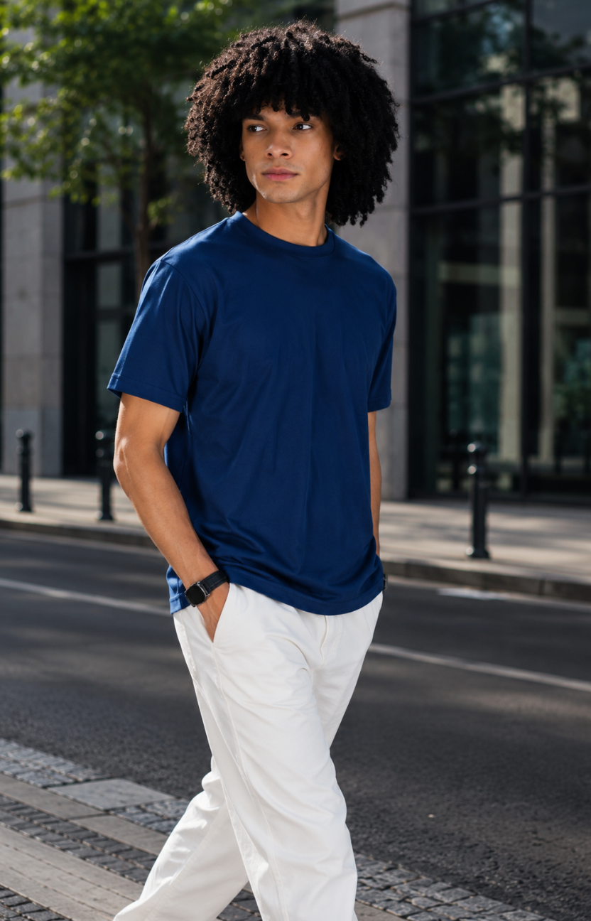 Royal Blue Oversize T-shirt