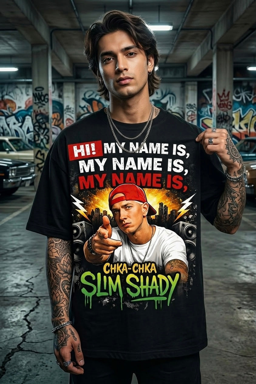 Eminem Slim Shady Limited edition Oversize T-shirt