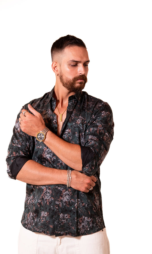 Midnight Bloom Shirt