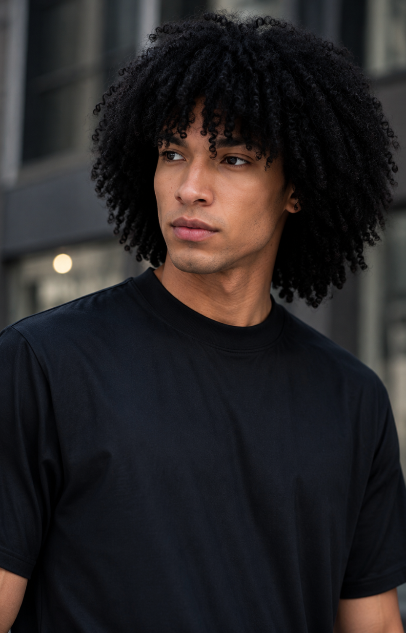 Black Oversize T-shirt