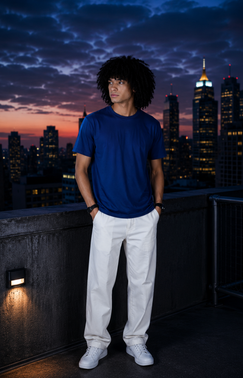 Royal Blue Oversize T-shirt