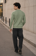 Pistachio Knitted Shirt