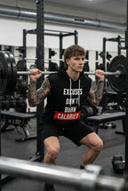 No Excuses Black Oversize Vest