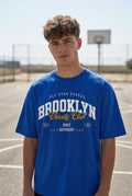 Brooklyn Royal Blue Oversize T-shirt