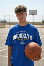 Brooklyn Royal Blue Oversize T-shirt