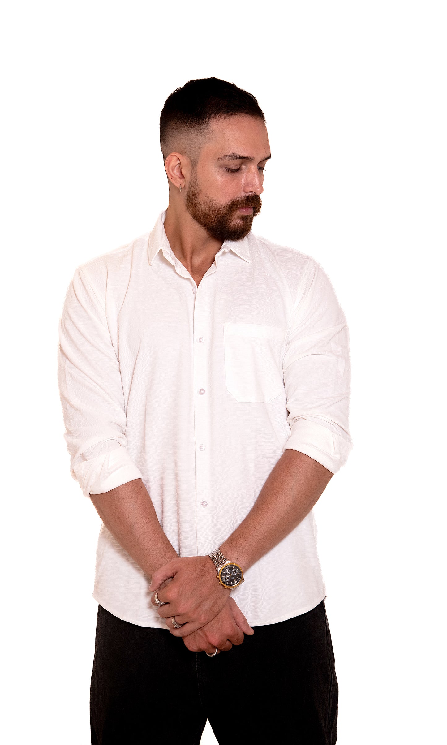 White Collar Rogue Shirt